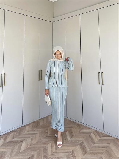 Simli Reyya Takım - Mavi