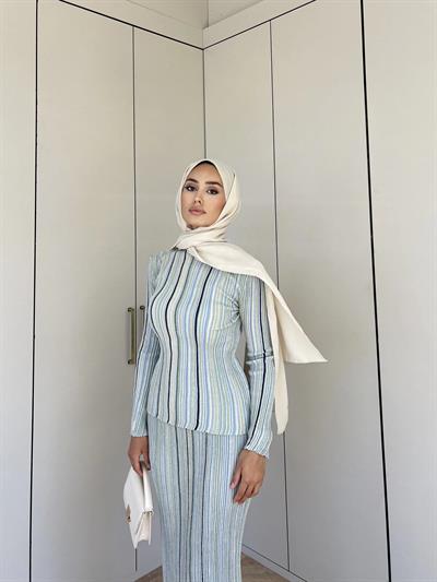 Simli Reyya Takım - Mavi