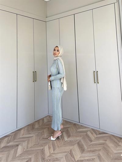 Simli Reyya Takım - Mavi