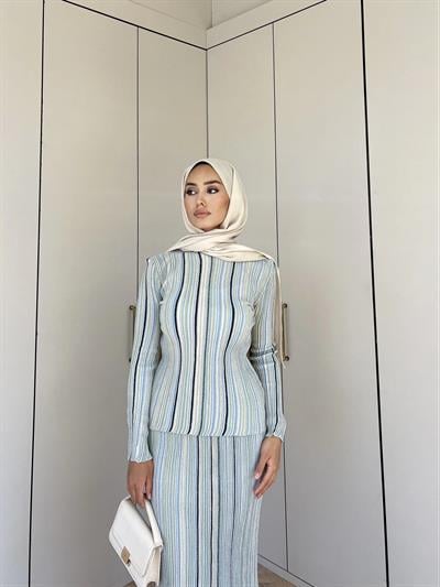 Simli Reyya Takım - Mavi