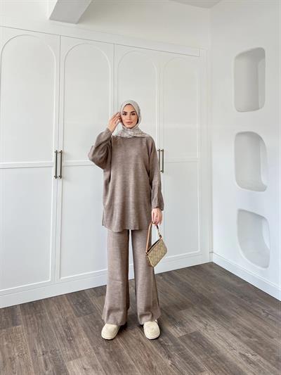 Sonia Triko Takım - Vizon