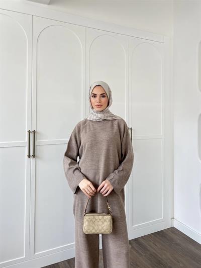 Sonia Triko Takım - Vizon