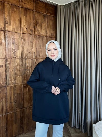 Aden 3 İplik Sweat - Lacivert