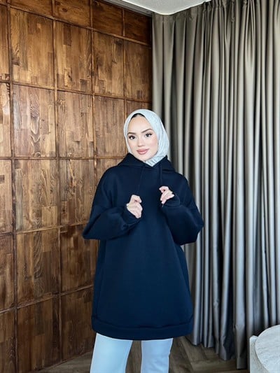 Aden 3 İplik Sweat - Lacivert