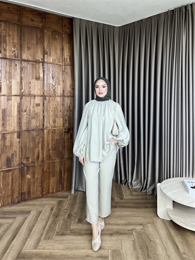 Aybüke Kemerli Takım - Küf Yeşil 