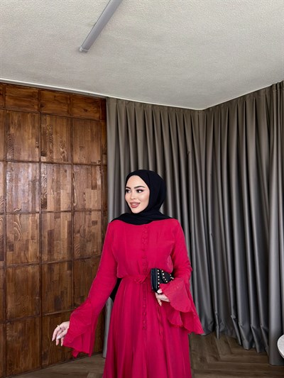 Aymek Elbise - Kırmızı