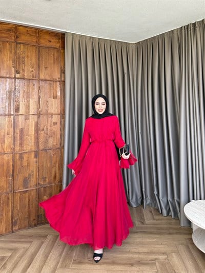 Aymek Elbise - Kırmızı