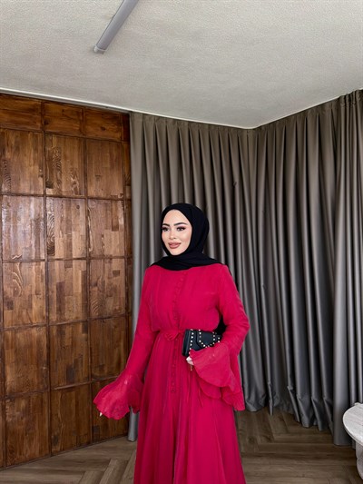 Aymek Elbise - Kırmızı