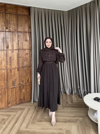 Barli Elbise - Kahve