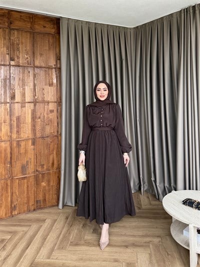 Barli Elbise - Kahve