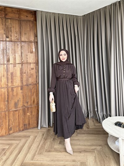 Barli Elbise - Kahve