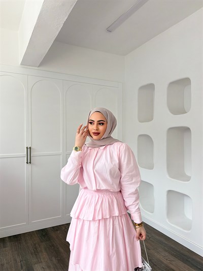 Bennet Etekli Takım - Pembe