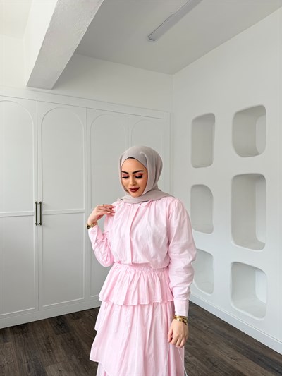 Bennet Etekli Takım - Pembe