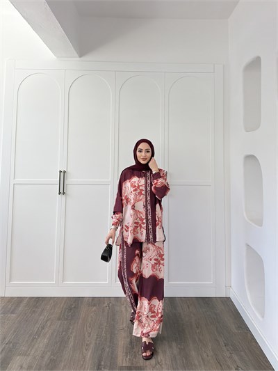 Besra Etnik Takım - Bordo 