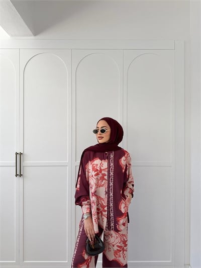 Besra Etnik Takım - Bordo 
