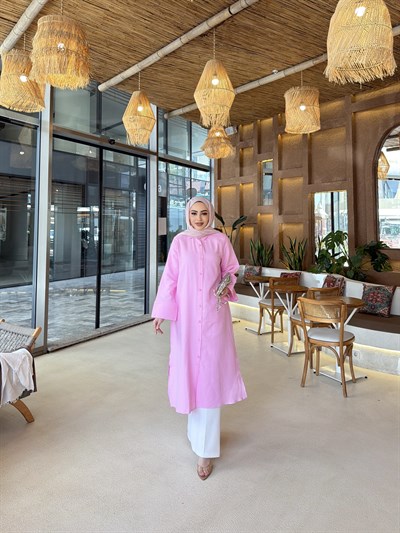 Biblo Uzun Tunik - Pembe 