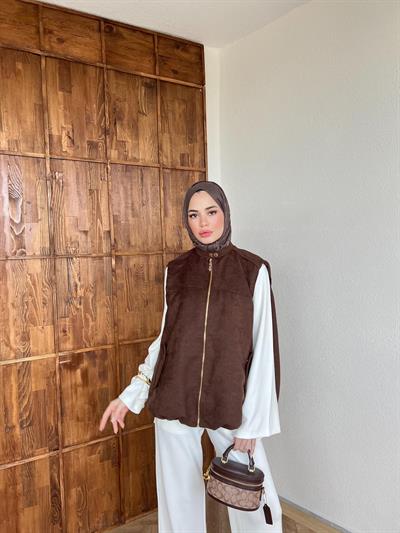 Bomber Ceket Kahverengi