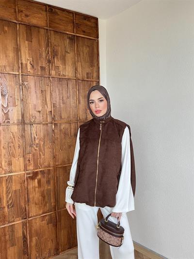 Bomber Ceket Kahverengi