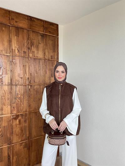 Bomber Ceket Kahverengi