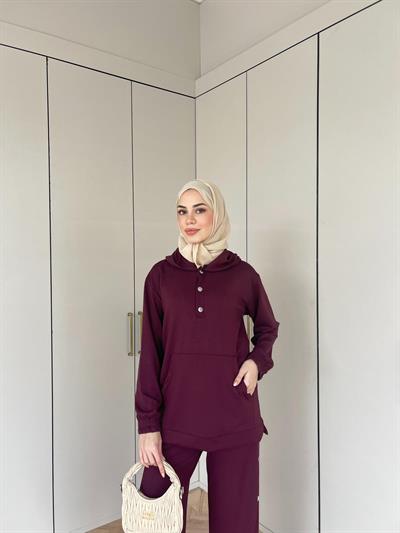 Çıt Çıt Oysh Takım - Bordo