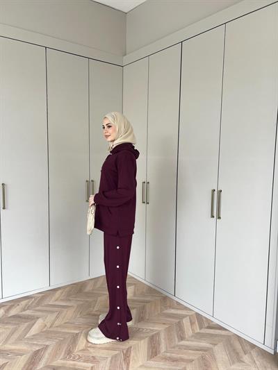 Çıt Çıt Oysh Takım - Bordo