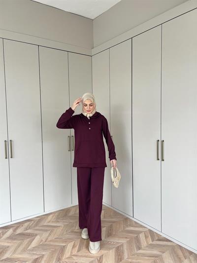 Çıt Çıt Oysh Takım - Bordo