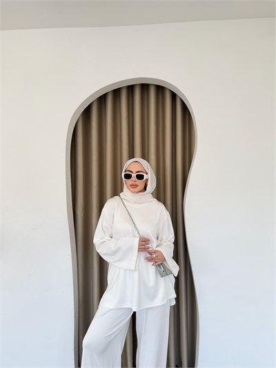 Deniz Eşofman Takım - Beyaz 
