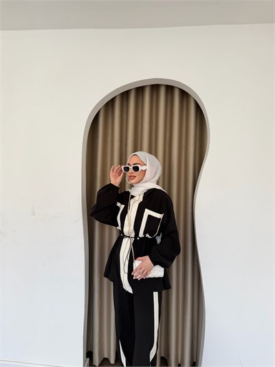 Derla Şerit Takım - Siyah