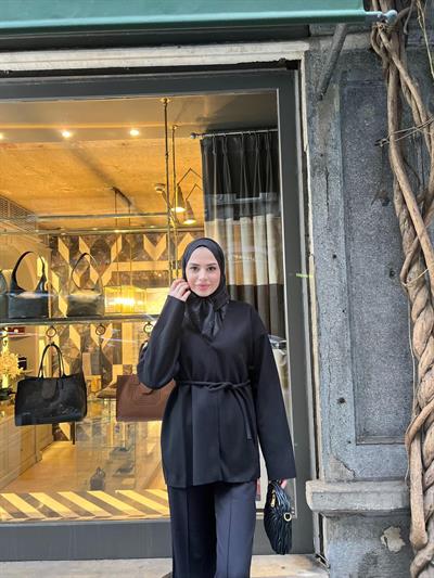 Desla Kaşe Kap - Siyah