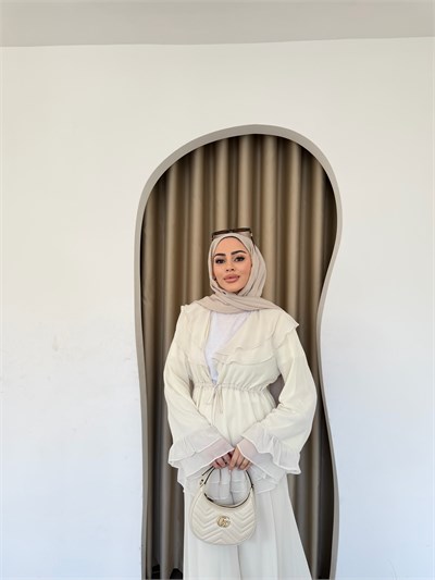 Deva Şifon Takım - Tereyağsarı