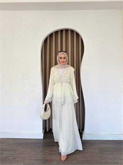 Deva Şifon Takım - Tereyağsarı