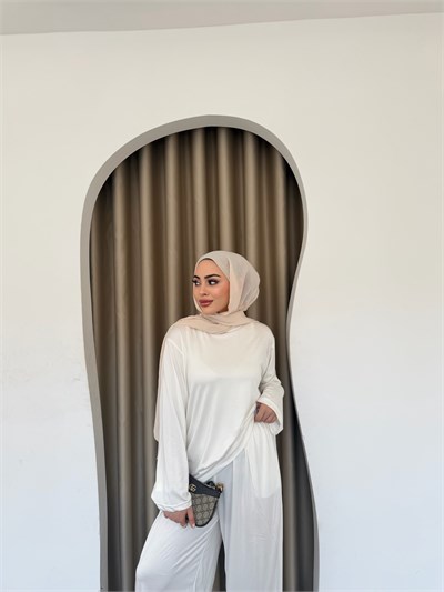 Dicle Eşofman Takım - Beyaz