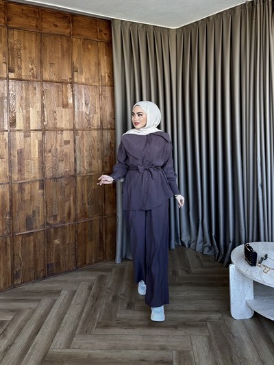 Dilek Asimetrik Takım - Antrasit