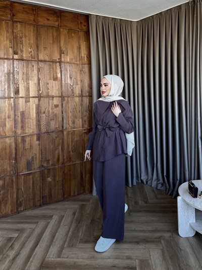 Dilek Asimetrik Takım - Antrasit