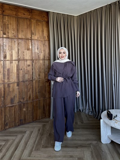 Dilek Asimetrik Takım - Antrasit