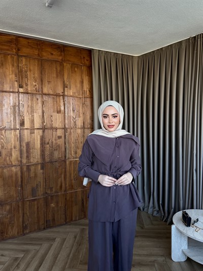 Dilek Asimetrik Takım - Antrasit