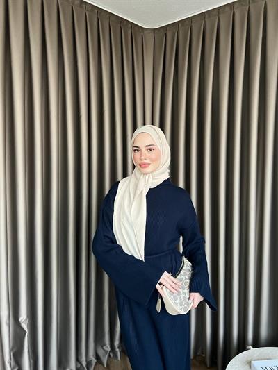 Dora Triko Elbise Lacivert