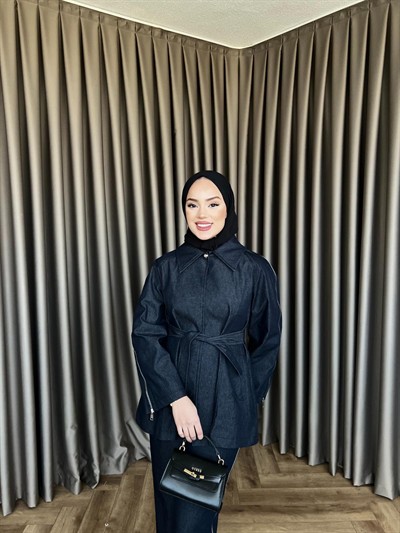 Doria Fermuarlı Takım - Lacivert