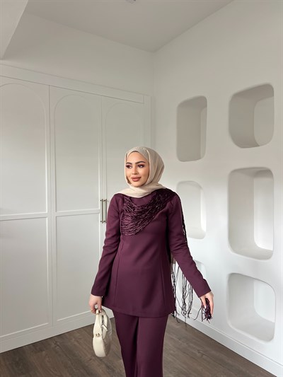 Duygu Püskül Takım - Mürdüm