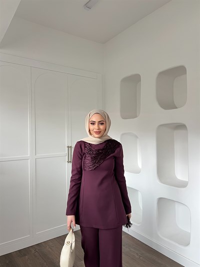 Duygu Püskül Takım - Mürdüm