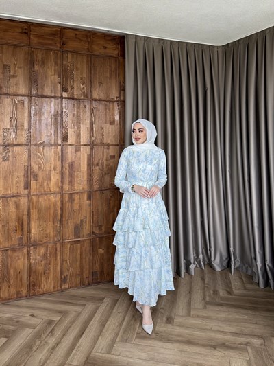 Ekim Çiçek Elbise - Bebemavi