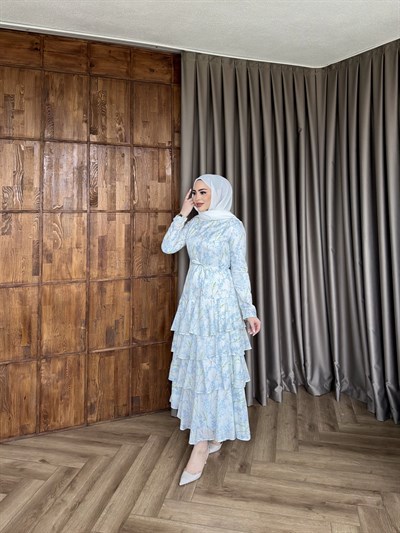 Ekim Çiçek Elbise - Bebemavi