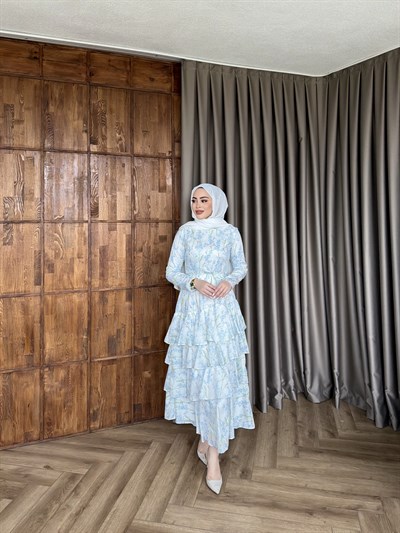 Ekim Çiçek Elbise - Bebemavi