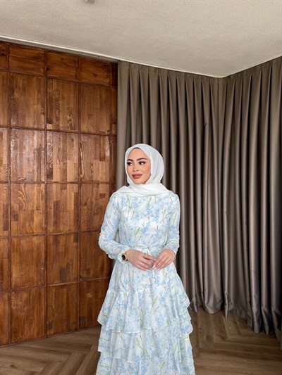 Ekim Çiçek Elbise - Bebemavi