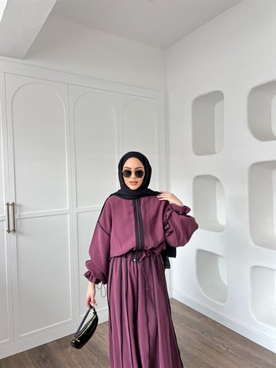 Erla Etekli Takım - Mürdüm