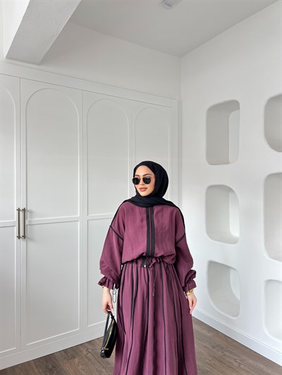 Erla Etekli Takım - Mürdüm