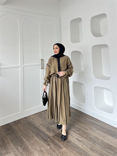 Erla Etekli Takım - Yağ Yeşil