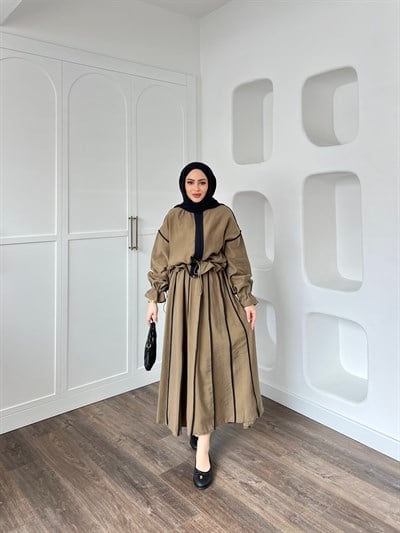 Erla Etekli Takım - Yağ Yeşil