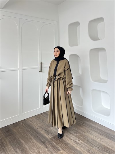 Erla Etekli Takım - Yağ Yeşil