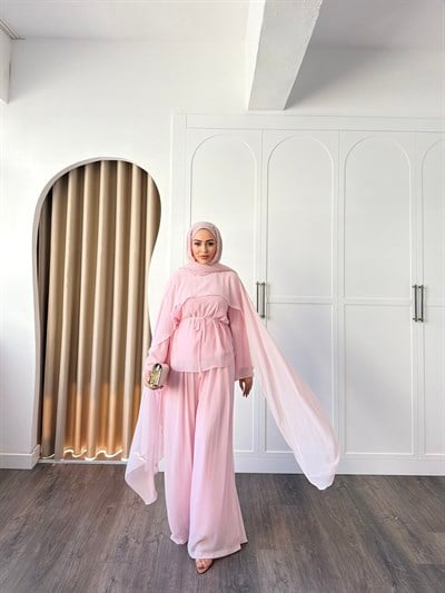 Erla Şifon Takım - Pembe